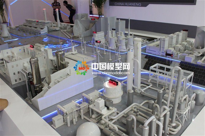 熱電站模型，核電站模型，火力發(fā)電站少盤(pán)