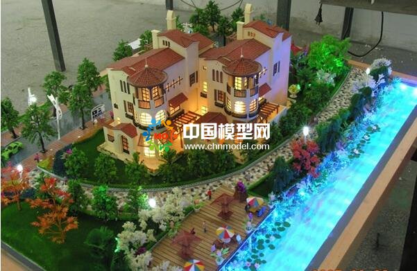 別墅模型風(fēng)格各異，你能說出幾種