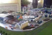 巨能特鋼廠區(qū)沙盤模型，新工藝新技術(shù)新材料新裝備實(shí)驗(yàn)基地