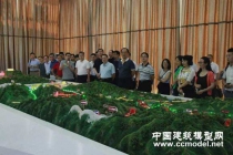 新建京張鐵路沙盤模型，有砟軌道標(biāo)準(zhǔn)高速鐵路