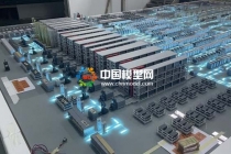 智能汽車生產(chǎn)線沙盤模型，智慧物流沙盤模型
