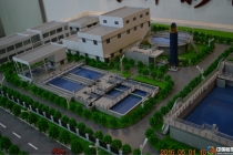 常熟污水處理廠沙盤模型?，寶群電子展示模型