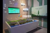 風(fēng)能供電，太陽能供電供熱沙盤模型