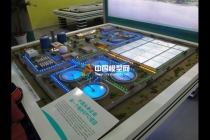 中國水務海外EPC項目沙盤模型，水處理沙盤模型