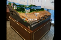 爆破應(yīng)用場景沙盤模型，民爆一體化解決方案